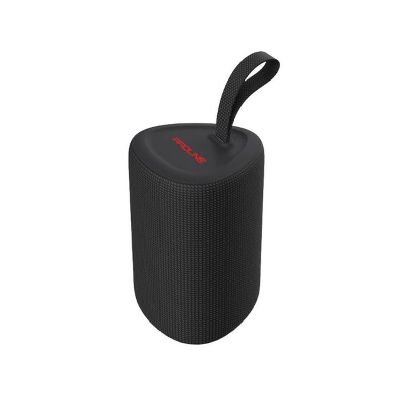 Parlante Bluetooth 6W RMS IPX6 Negro Zerob Proline Master G-0