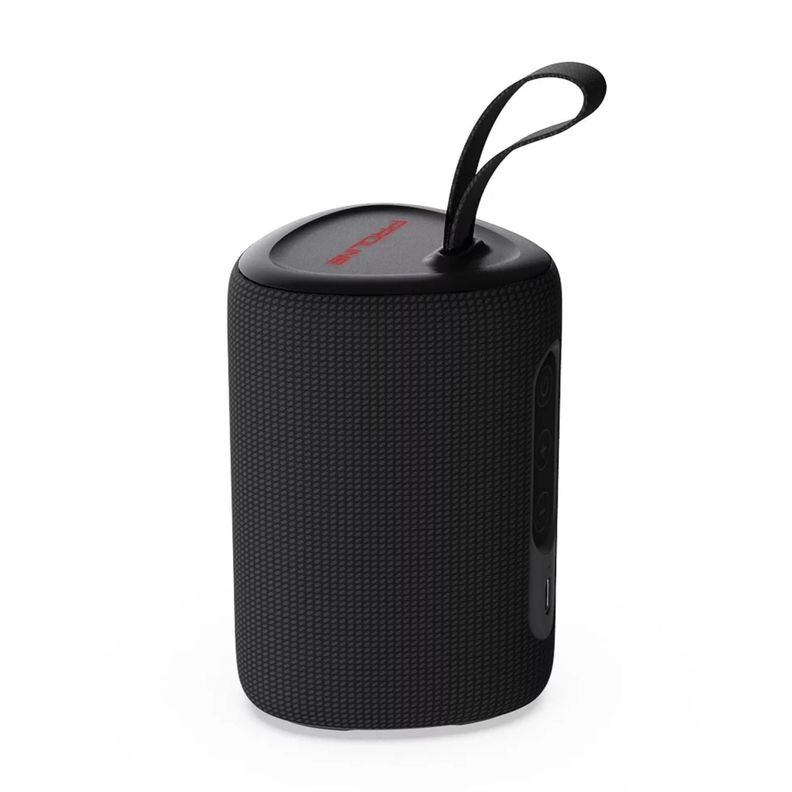 Parlante Bluetooth 6W RMS IPX6 Negro Zerob Proline Master G-1