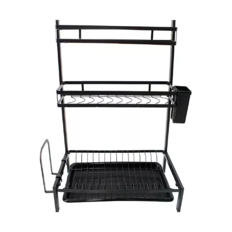 Rack Organizador Escurridor De Loza Platos 60x42x25cm-0