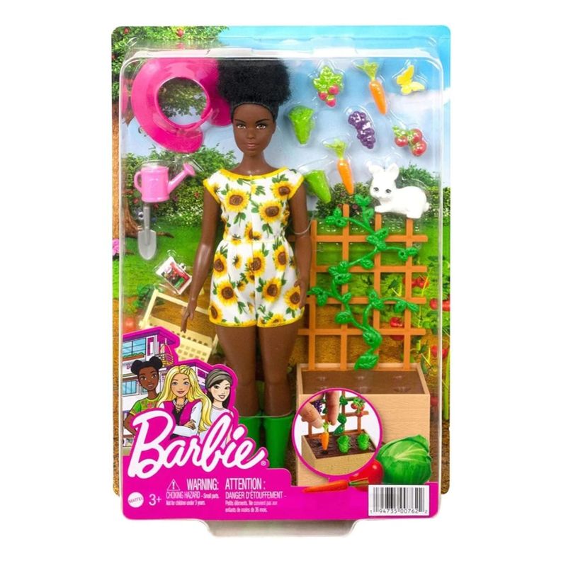 Juguete Set Barbie Jardineria Y Mascota Accesorios Mattel-0