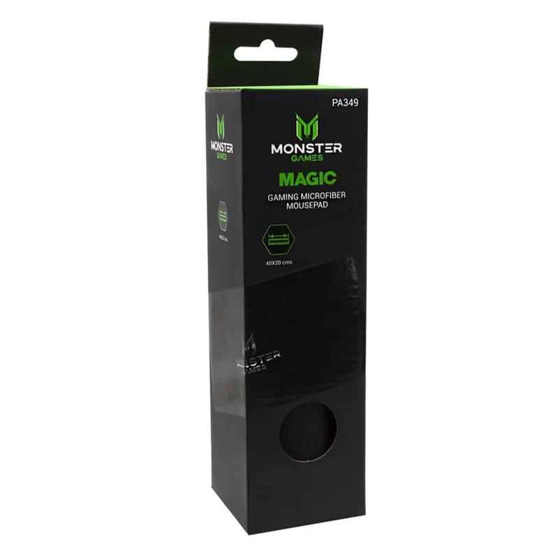 MousePad Gamer 40x20 Negro Magic Monster Games-2