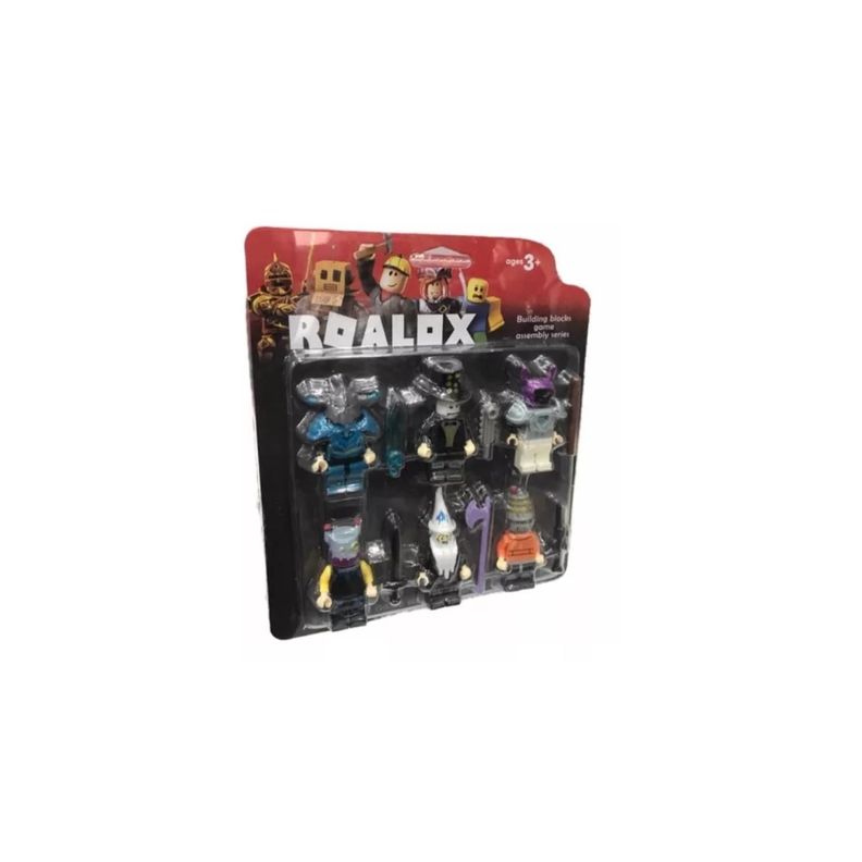 Juguete Set 6 Figuras Roalox 5Cm Con Accesorios