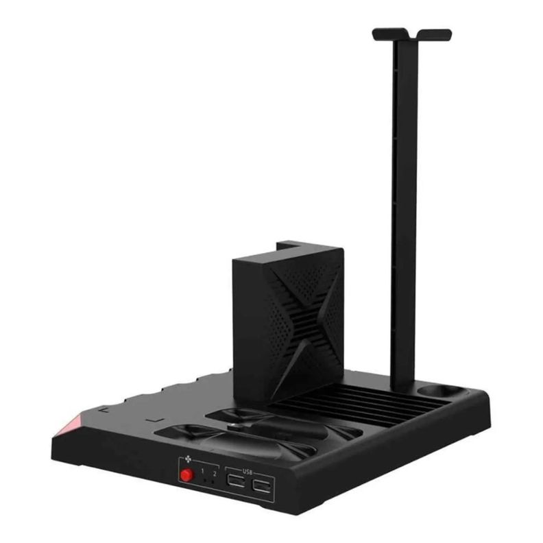 Base Cargador Soporte Vertical Para Nintendo Switch 9 En 1-1