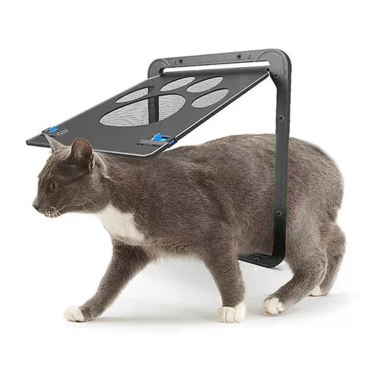 Adaptador Puerta Mascotas Puerta De Paso Cierre Magnetico-2