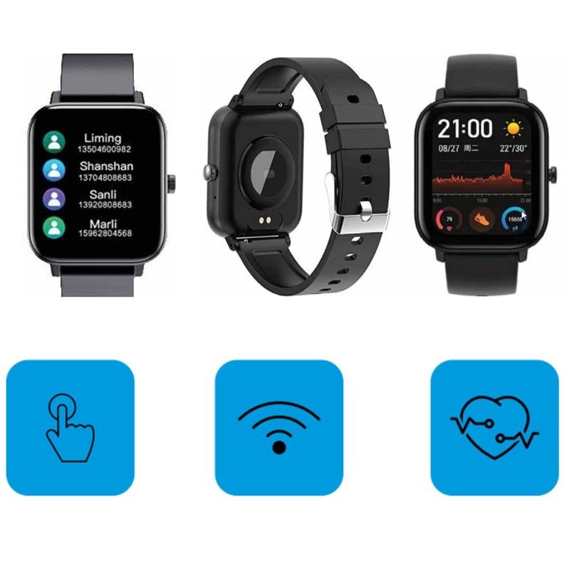 Reloj Smartwatch Touch Bluetooth Monitor De sueño Tecnolab-1