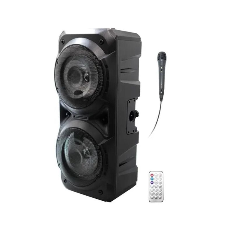 Parlante Bluetooth Karaoke 6000W Portatil Negro Lbsf8 LBN