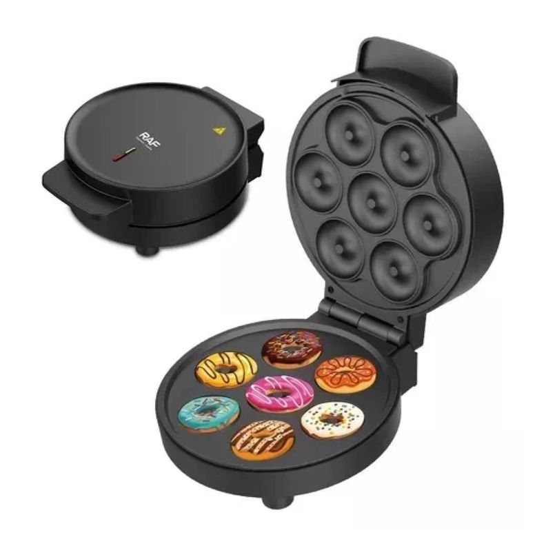 Maquina De Donas 7 Mini Donas 1000W Antiadherente R563-2