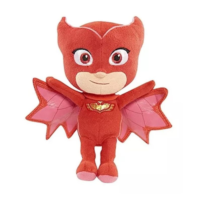 Juguete Peluche Owlette Amaya 20cm Heroes En Pijamas Rojo-0