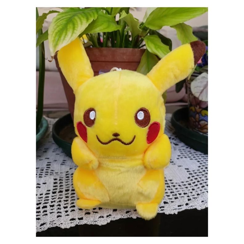 Juguete Peluche Pikachu 40cm Amarillo Infantil-2