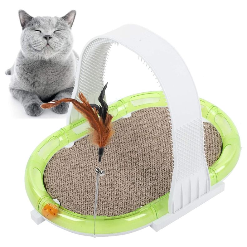 Juguete Rascador Multifuncional 4 En 1 Para Gatos Mascotas-2