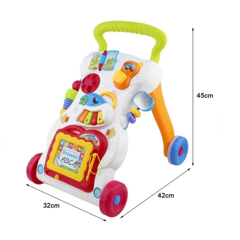 Juguete Didactico Caminadora Con Luz Y Sonido Para Bebes-2