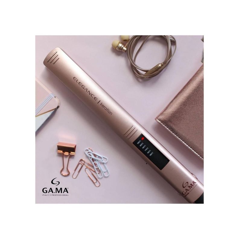 Alisador Plancha De Pelo 230°C Turmalina Elegance LED Keration Gama-4