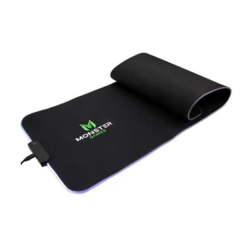 MousePad Gamer USB RGB XL 80x30cm Xtreme Monster Games-1