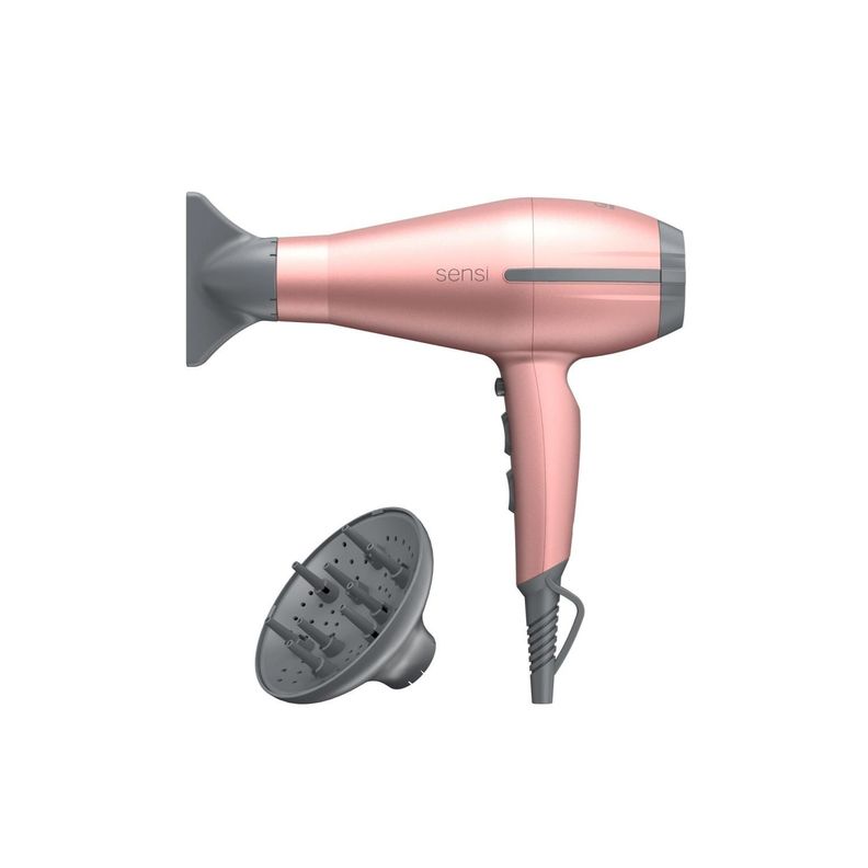 Secador De Pelo 2200W 2Vel 3Temp Tempo Sensi 5D Rose Gama-4