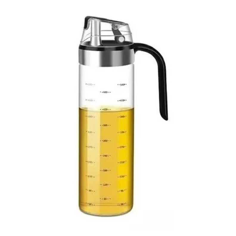 Botella De Aceite 550ml Con Tapa De Apertura-0