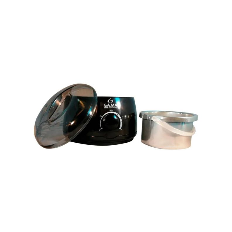 Olla Calentadora De Cera Para Depilacion Negro 500cc Gama-1