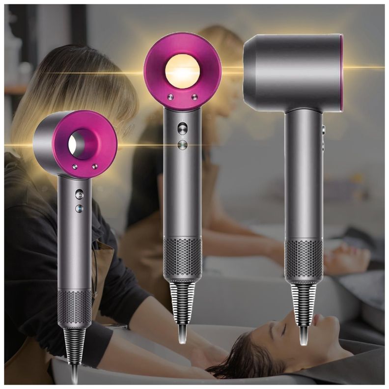 Secador De Pelo 1600W 3 Velocidades Tipo Dyson Supersonic-2