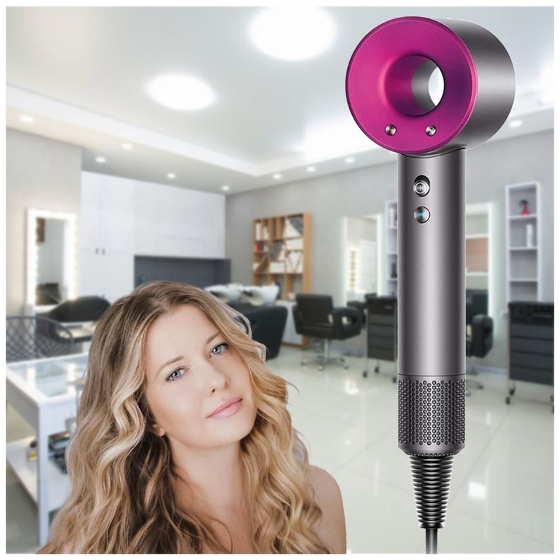 Secador De Pelo 1600W 3 Velocidades Tipo Dyson Supersonic-3