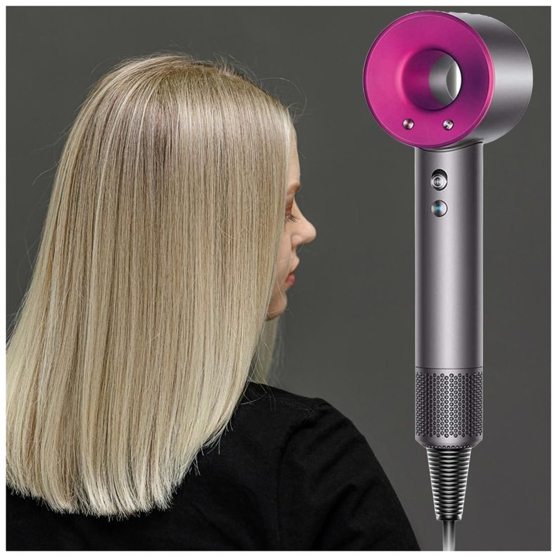 Secador De Pelo 1600W 3 Velocidades Tipo Dyson Supersonic-4