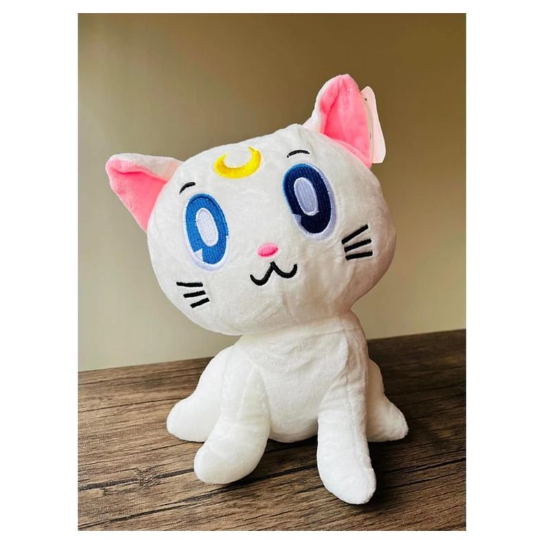 Juguete Pack 3 Peluches Sailor Moon 30cm Luna Artemis Diana-1