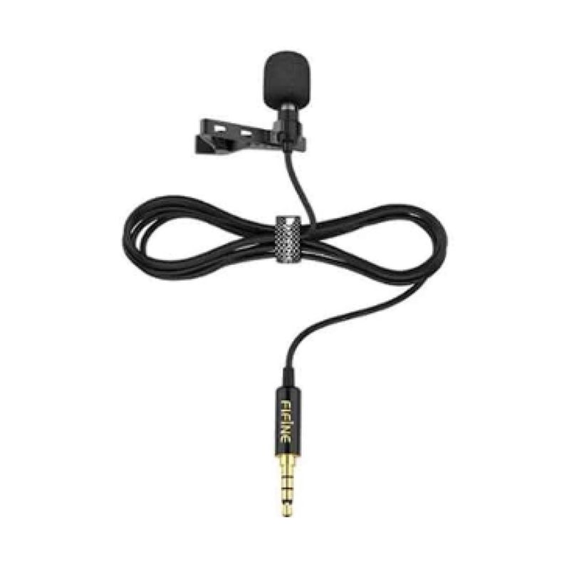 Microfono Condensador Solapa PC Telefono Celular Lavalier Fifine-1