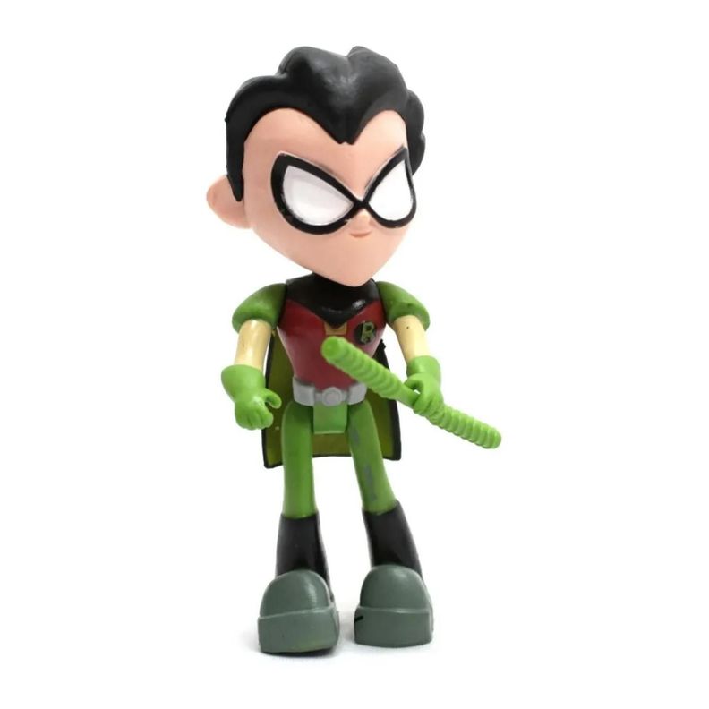 Juguete Figuras Jovenes Titanes 3 Piezas 13Cm Accesorios-2