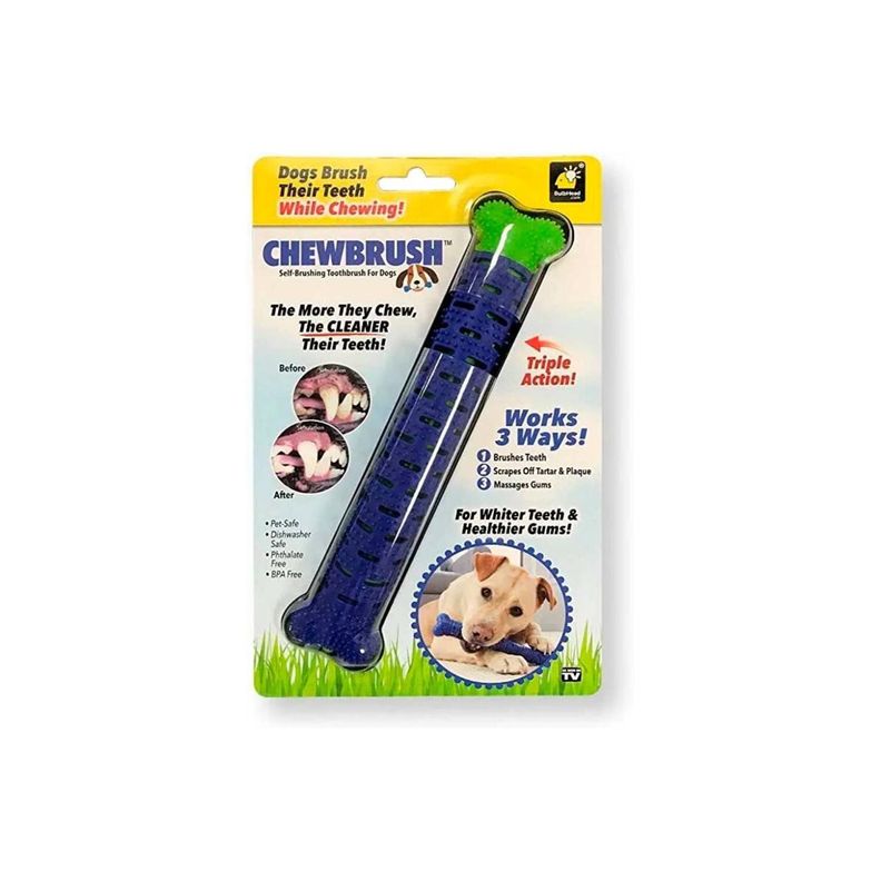 Juguete Limpiador Dental Masticable Para Perros Mascotas-0