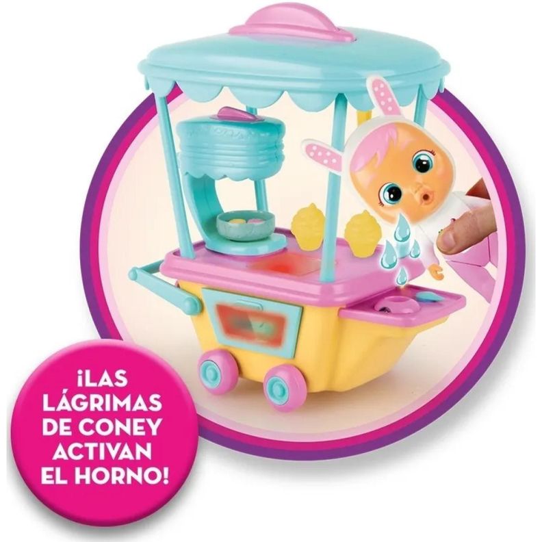 Juguete Carrito De Cony Con Luz Infantil Cry Babies-1