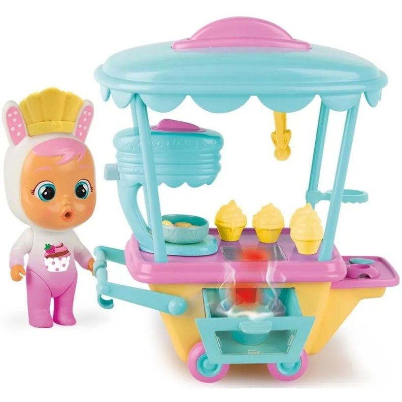 Juguete Carrito De Cony Con Luz Infantil Cry Babies-0