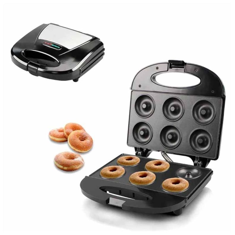Maquina De Donas 6 Mini Donas 850W Antiadherente R256-2