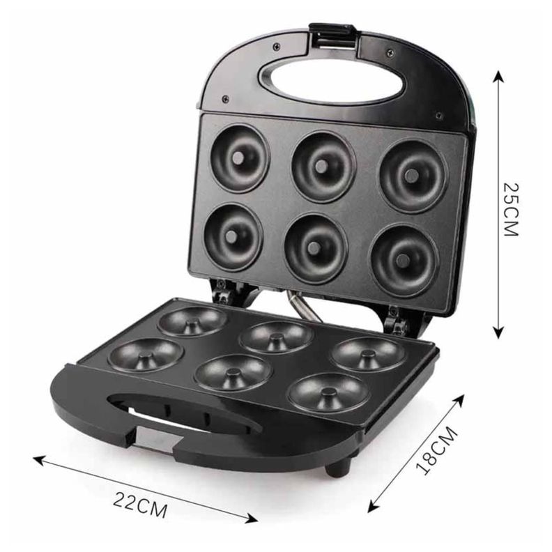 Maquina De Donas 6 Mini Donas 850W Antiadherente R256-3