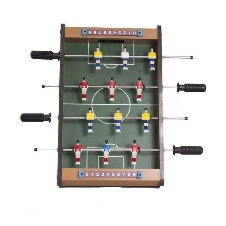 Juguete Mini Mesa De Futbol Taca Taca De Madera Infantil-1