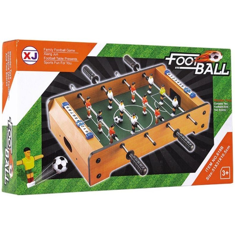 Juguete Mini Mesa De Futbol Taca Taca De Madera Infantil-2
