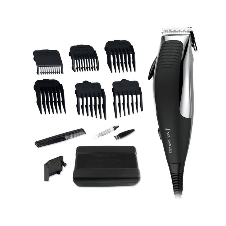 Maquina Cortadora De Cabello Pelo 13 Piezas Gris HC1080 Remington-1