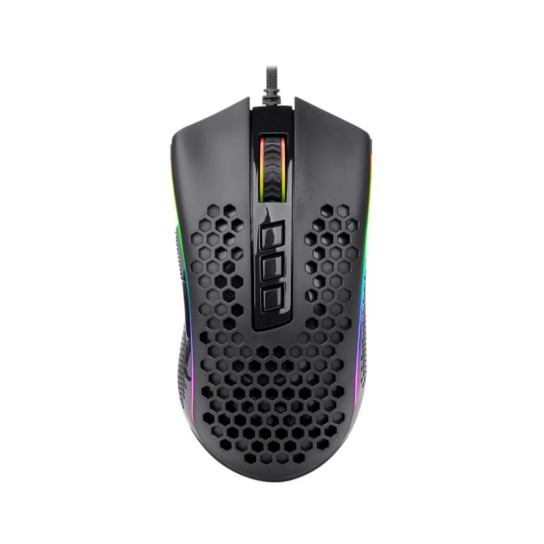 Mouse Gamer USB RGB 8B 12400DPI Negro Storm Redragon-0