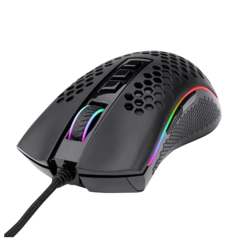 Mouse Gamer USB RGB 8B 12400DPI Negro Storm Redragon-1