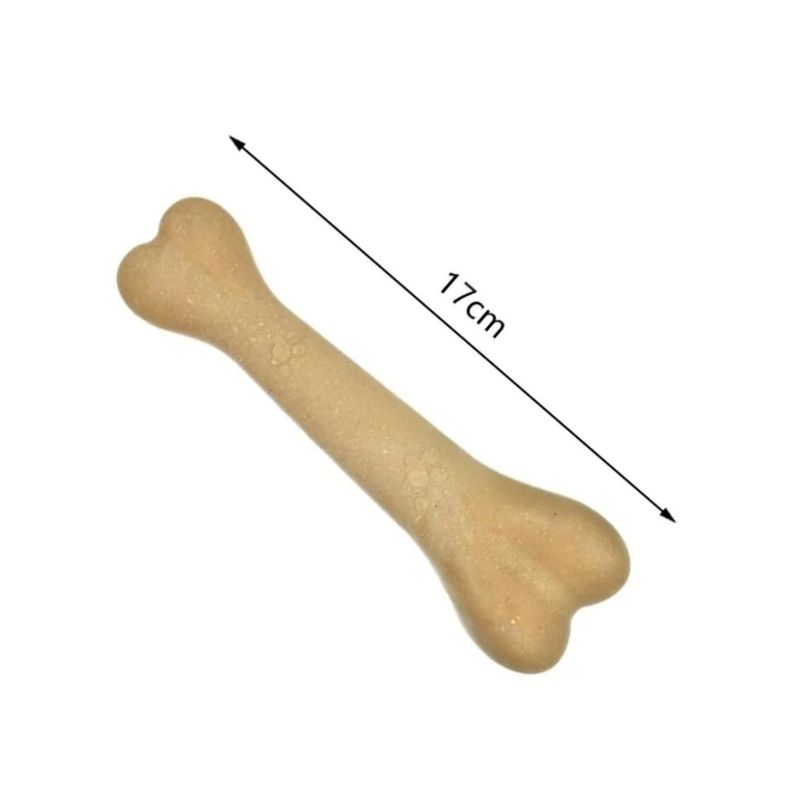 Juguete Para Perro Hueso Flotante 17cm De Goma Mascotas-2
