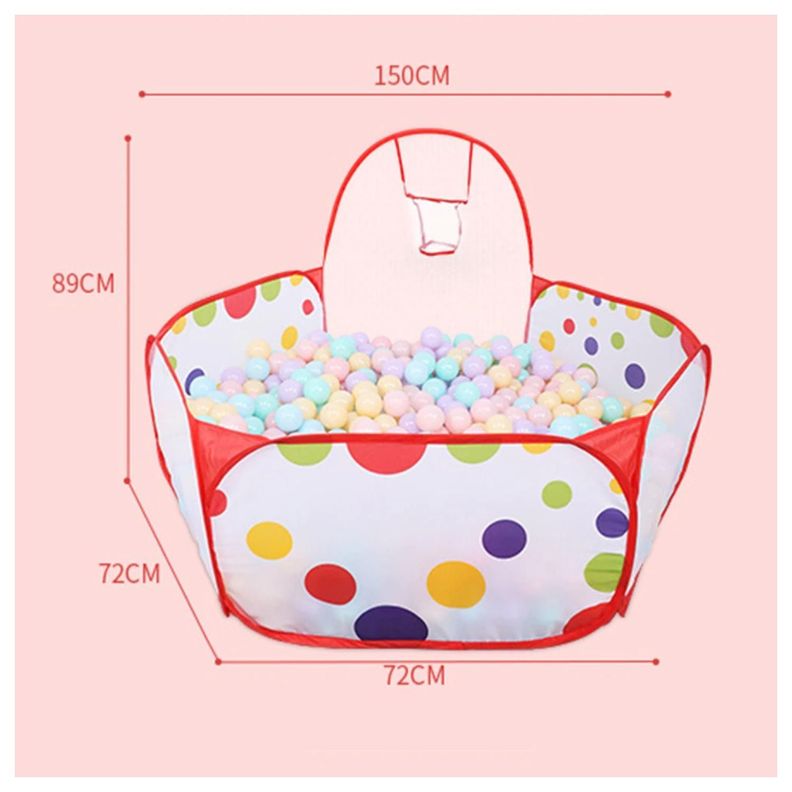 Juguete Piscina De Pelotas De Colores Infantil Plegable-4