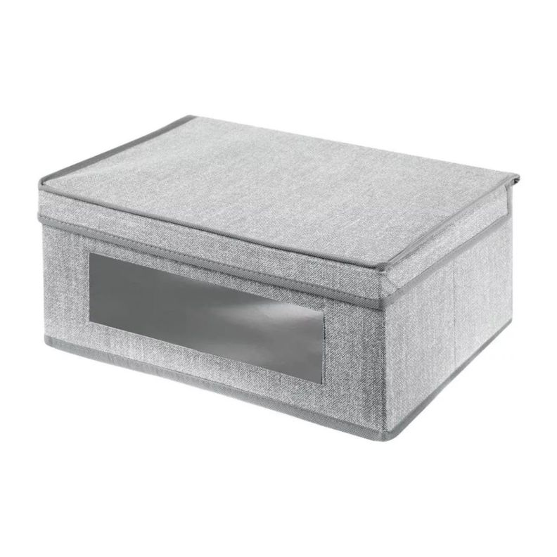 Caja Organizadora De Tela Plegable Ropa Closet 50x30x20cm-2