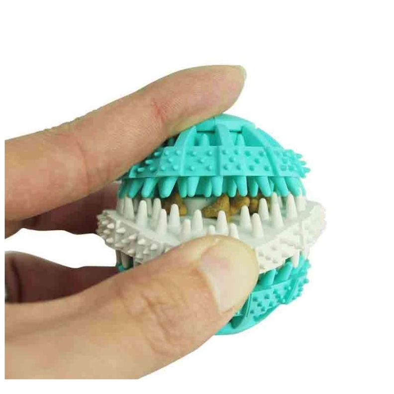 Juguete Para Morder Bola Limpia Dientes Para Mascotas-2