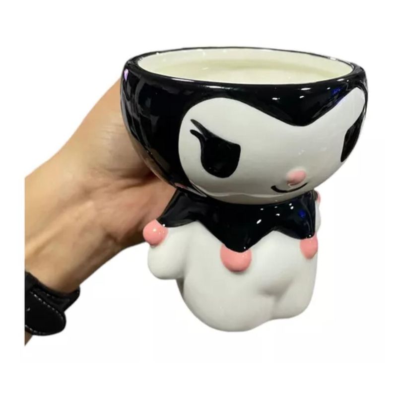Tazon Mug De Ceramica 3D Kuromi 300ml Kawaii Infantil-1