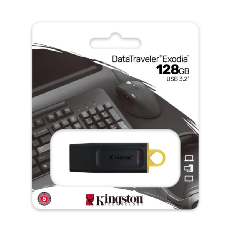 Pendrive USB 3.2 128Gb Datatraveler Exodia Kingston-2
