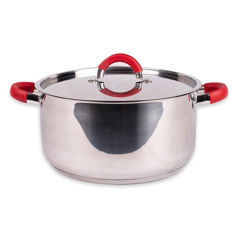 Set De Ollas Bateria De Cocina 8 Piezas Inoxidables Arte Andino-3