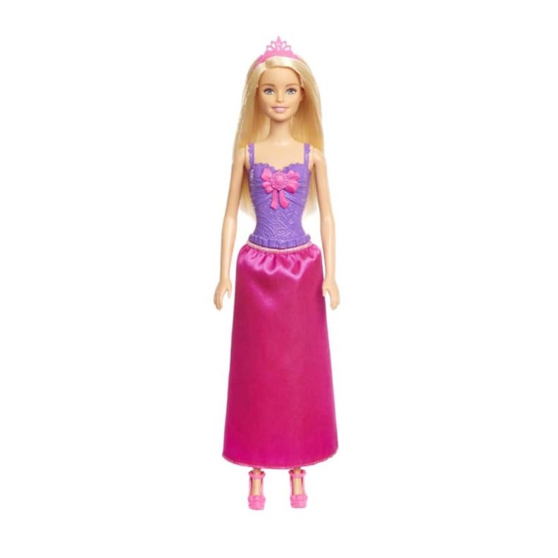 Juguete Figura Barbie Princesa Anastasia Morado Mattel-0