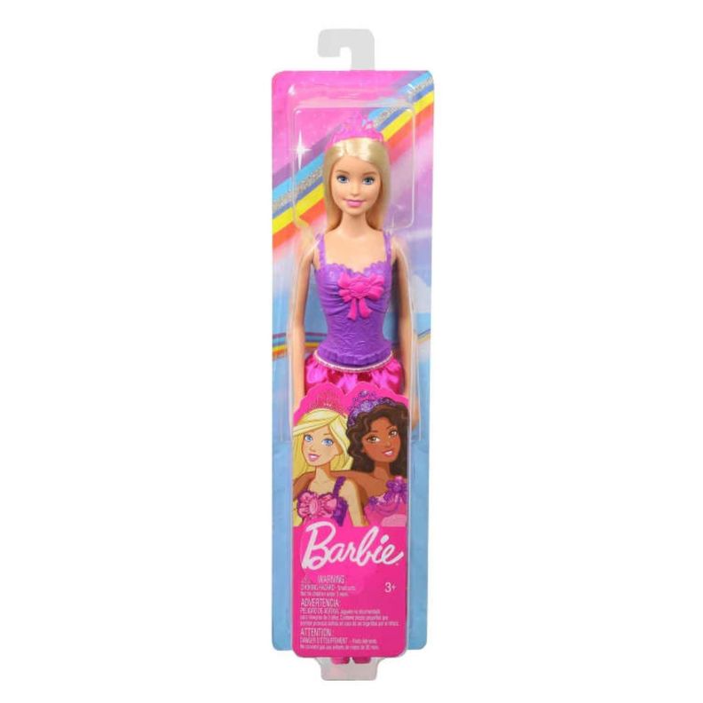 Juguete Figura Barbie Princesa Anastasia Morado Mattel-2