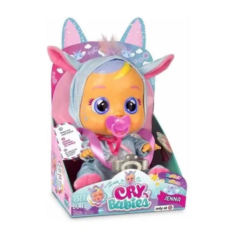 Juguete Muñeca Bebe LLoron Jenna 30Cm-4