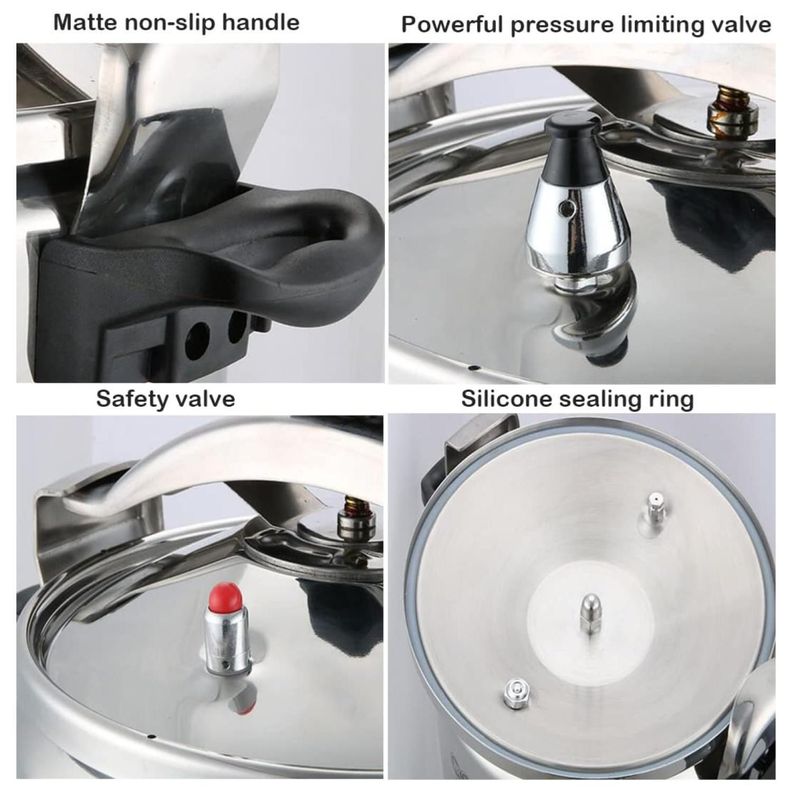 Olla A Presion 9L Aluminio Fast Cook-5