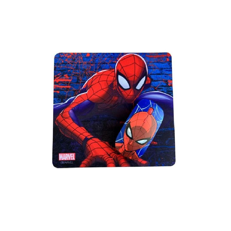 Kit Mouse Inalambrico USB 3B Y MousePad Spider Man-1