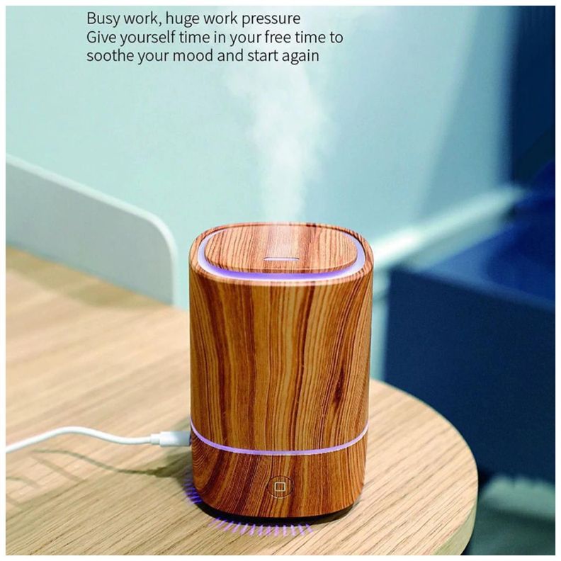 Humidificador Difusor De Aromas LED Portatil 150ml-1