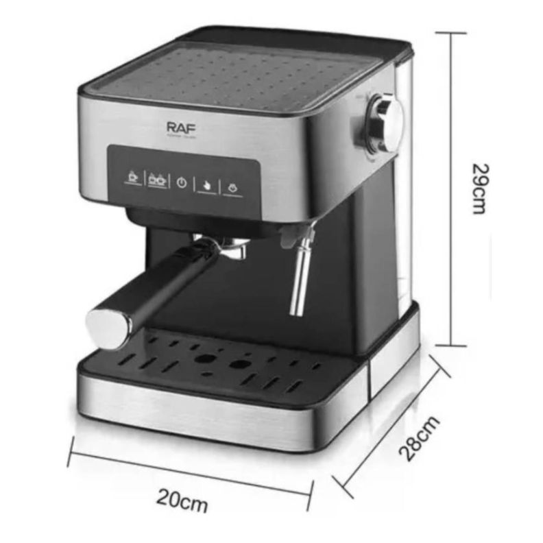 Cafetera Espresso Con Espumador 10 Tazas 850W R136 Raf-3